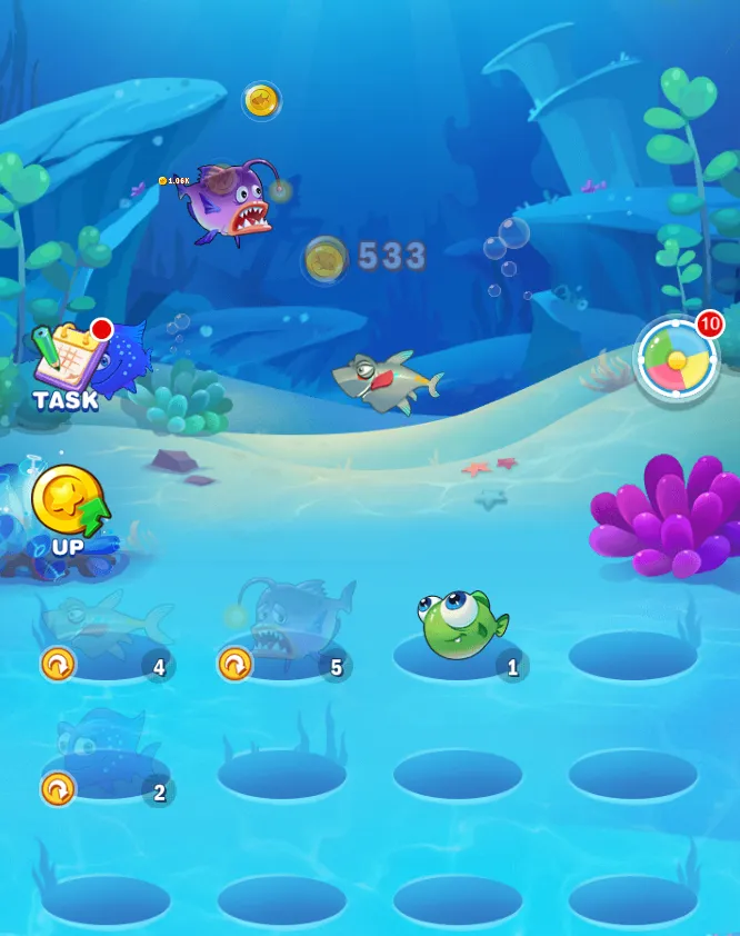 Idle Fish | Merge Fish Game Online