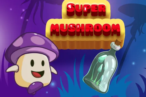 Super Mushroom | Classic arcade platformer game